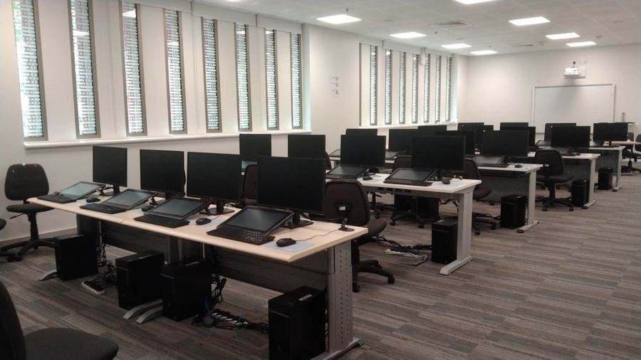 Computer lab IT setup school UAE