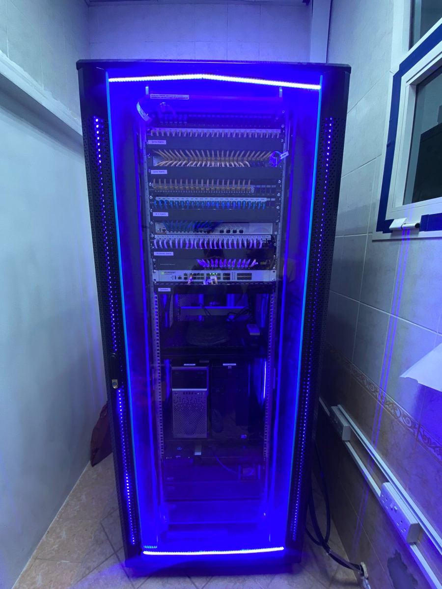 Data Centre Server Rack Installation UAE